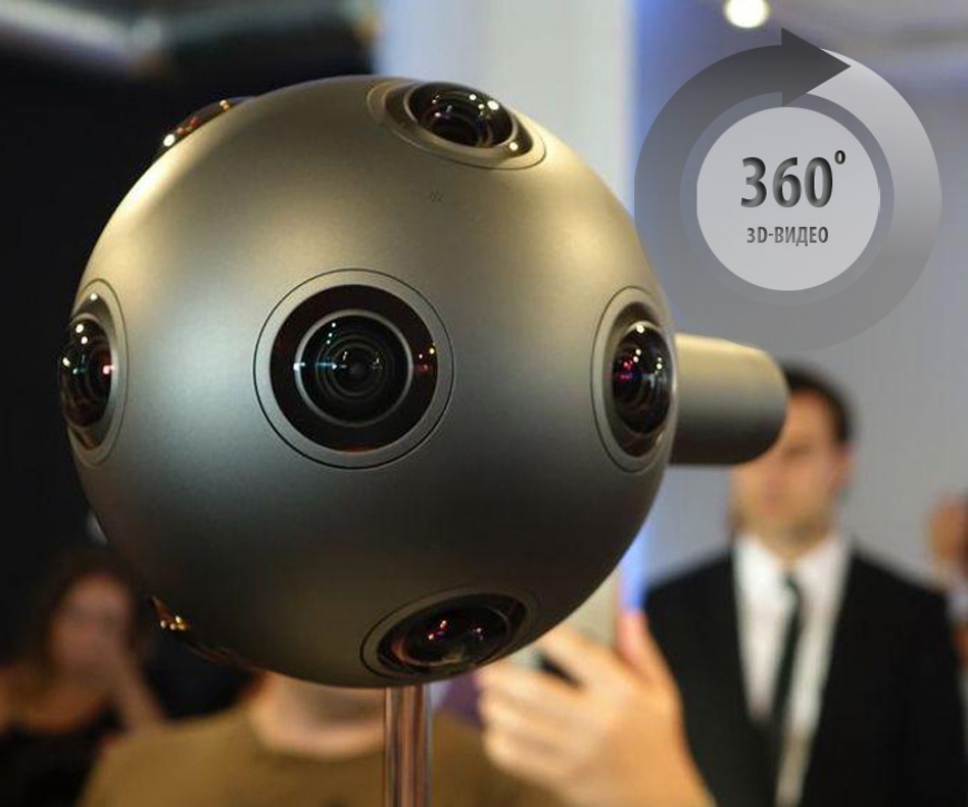 3D видео с просмотром на 360 градусов